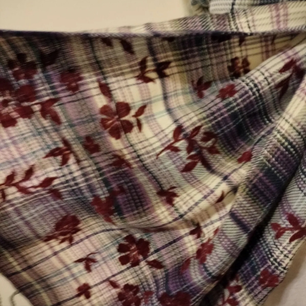 J Jill Embroidered Scarf.